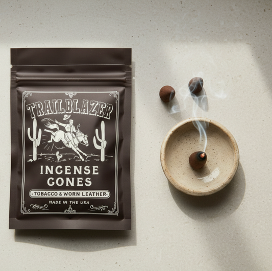 'Trailblazer' Tobacco & Leather Incense Cones