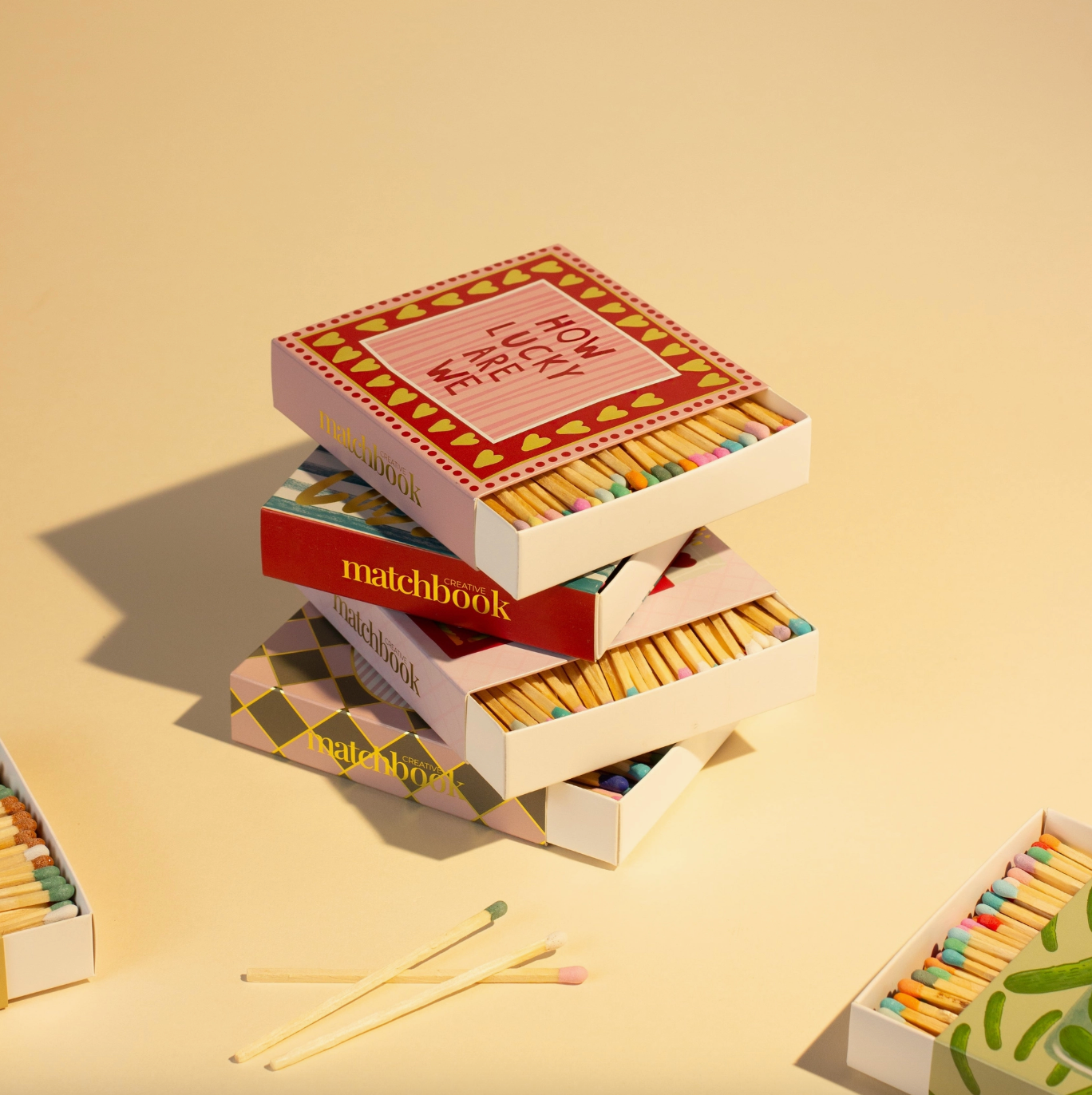 How Lucky Are We - Luxury Match Box