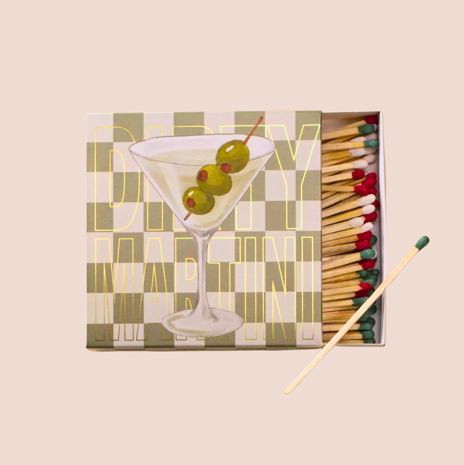 Dirty Martini - Luxury Match Box