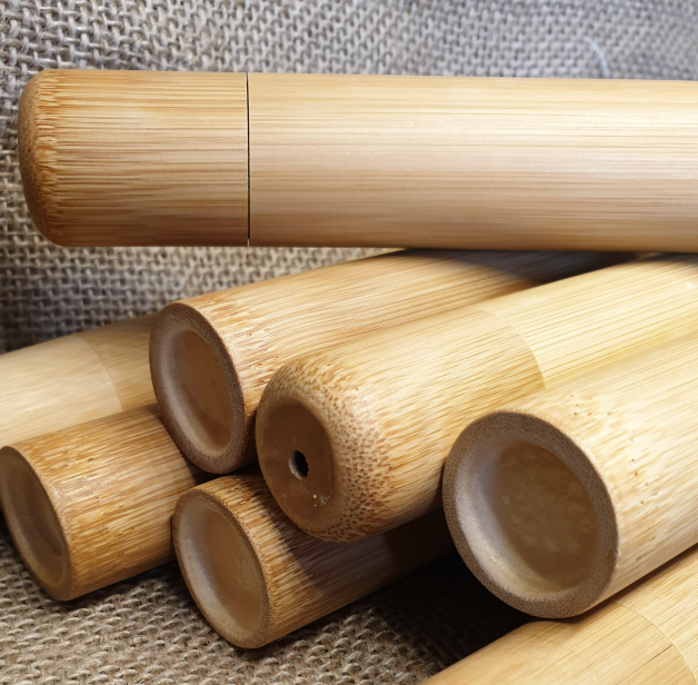 Bamboo Toothbrush Travel Case
