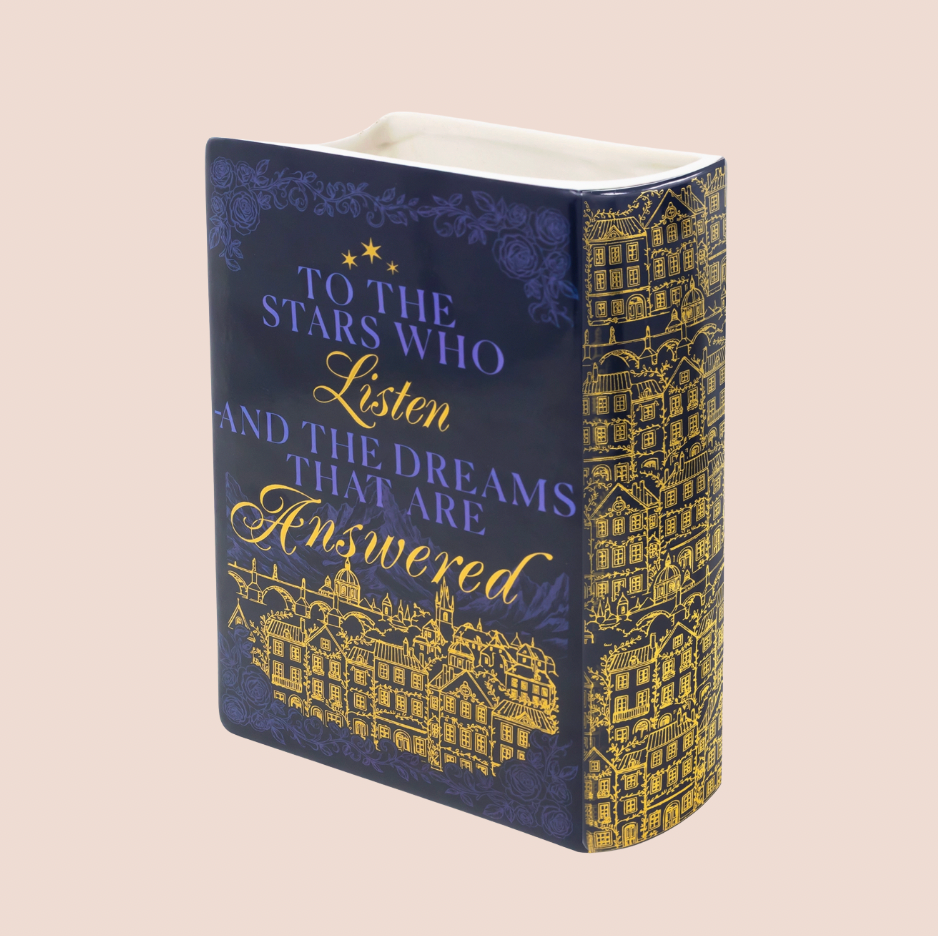 Velaris Night Court ACOTAR Book Vase