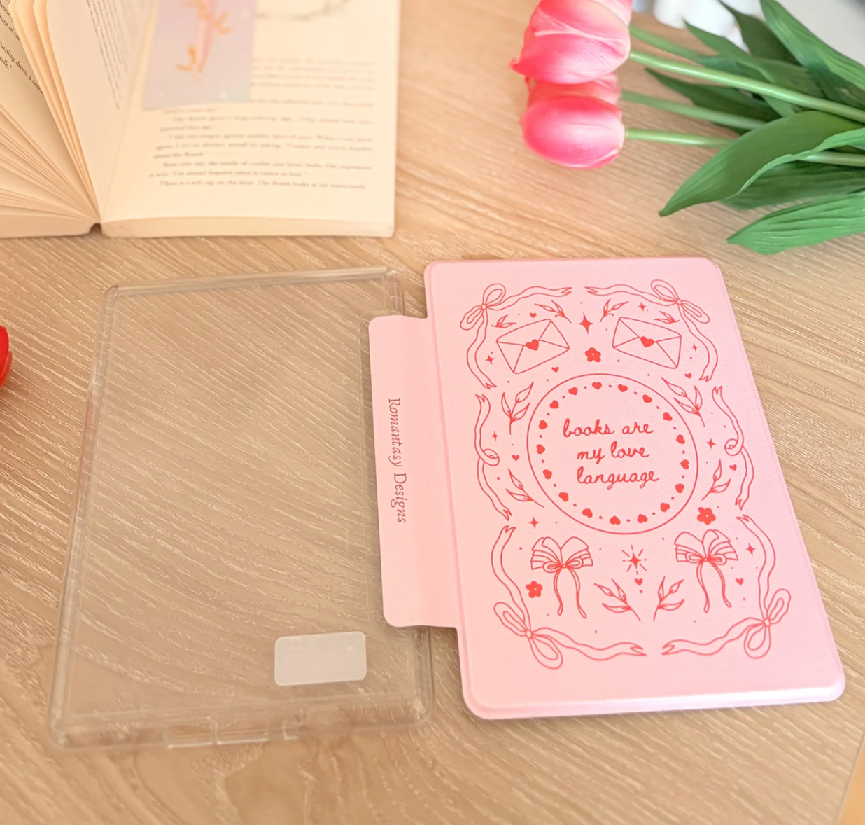 Books Are My Love Language - Illustrated Kindle Case