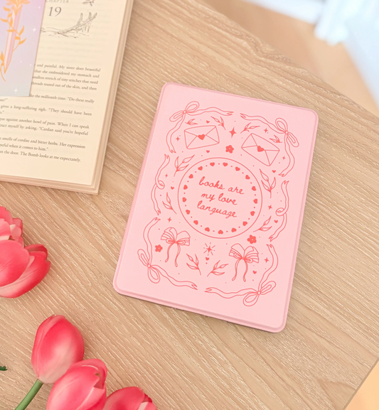 Books Are My Love Language - Illustrated Kindle Case