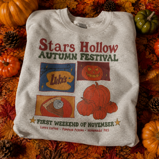 Stars Hollow Autumn Festival Gilmore Girls Sweater - Medium
