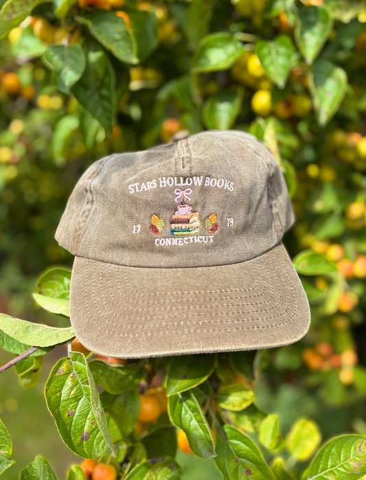 'Stars Hollow Books' Gilmore Girls Embroidered Cotton Cap