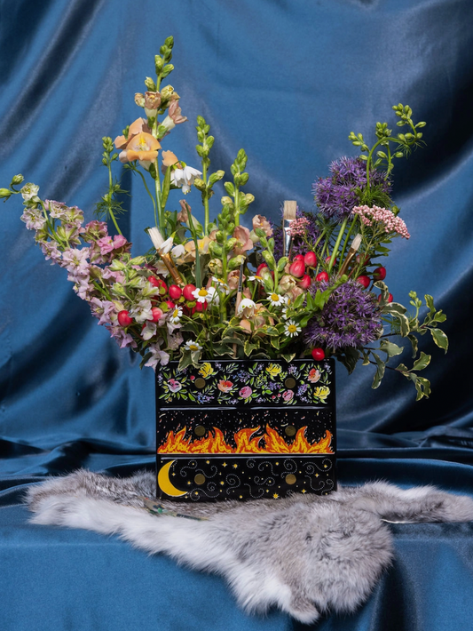 NEW Feyre's Dresser ACOTAR Ceramic Bookish Vase