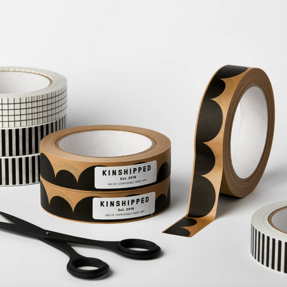 Scallop Paper Tape Roll