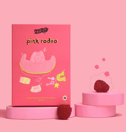 Pink Rodeo - Rhubarb, Caramel + Raspberry Tea