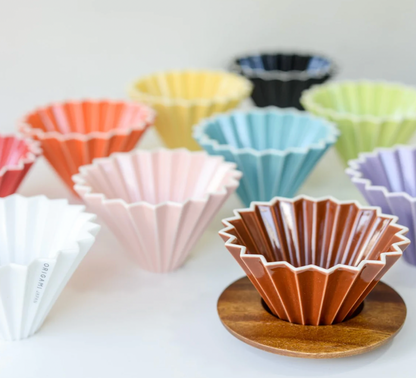 Ceramic Origami Dripper (Various Colours)